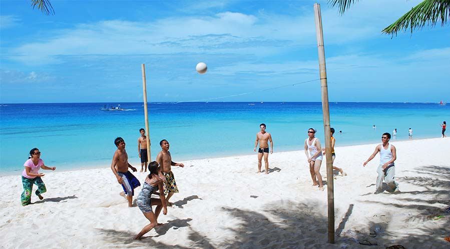 beach-football-boracay things to do