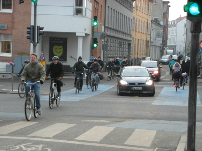 bike lanes Aarhus danmark European Capital of Culture 2017