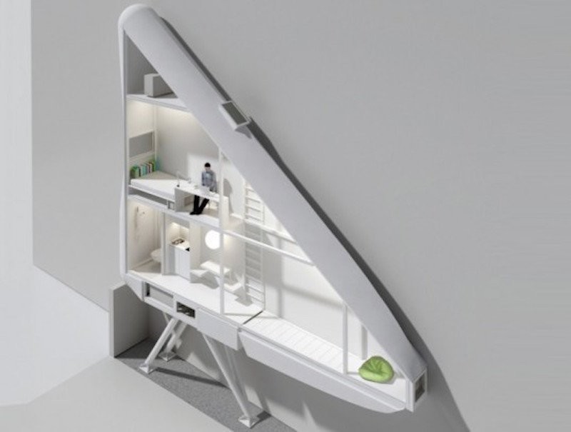 five-foot-wide-home, Warsaw, Poland, tiny homes