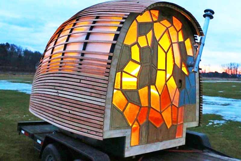 student-built-70-square-foot-home, Poultney, Vermont, tiny homes