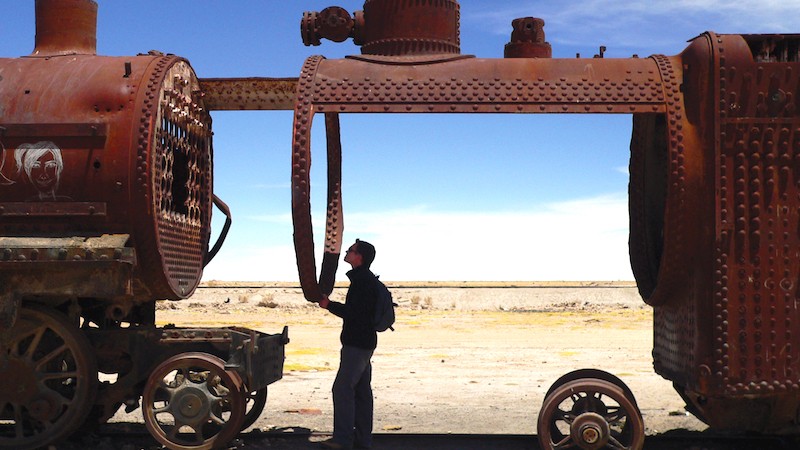 train_wreck, Travel guide, Salar de Uyuni, Bolivia