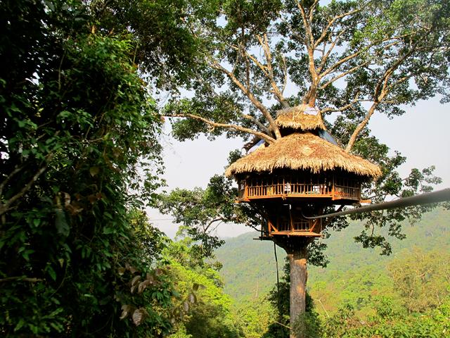 treehouse in Nam Kan, Bokeo Province 2