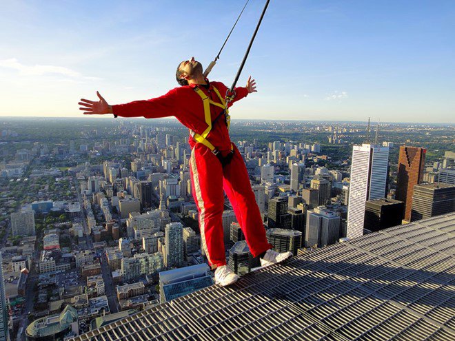 CN Tower Toronto observation deck