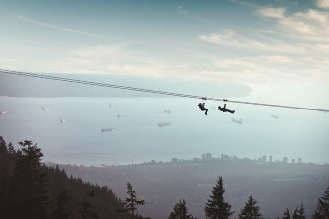 vancouver zipline