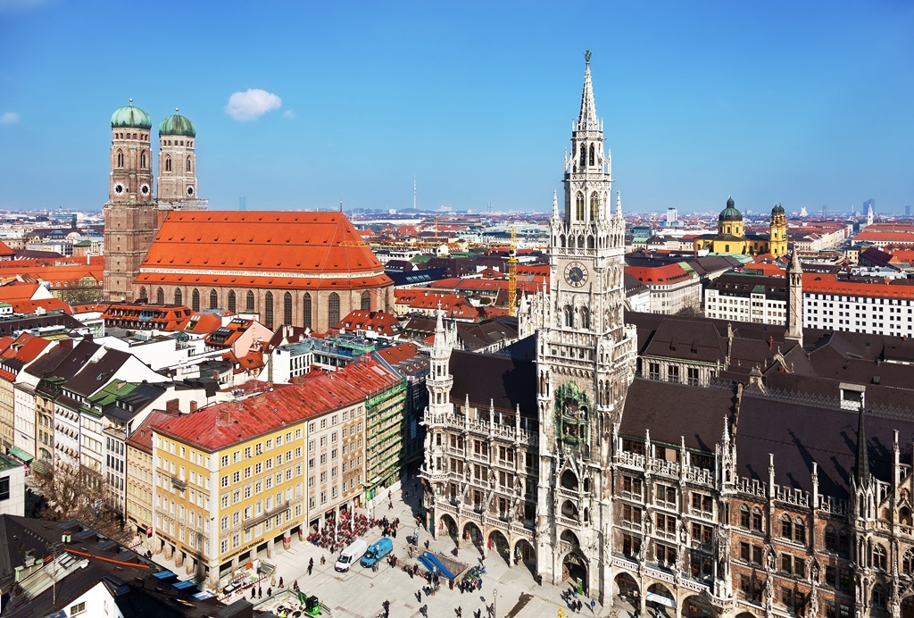 munich, germany -oktoberfest season-autaumn in europe