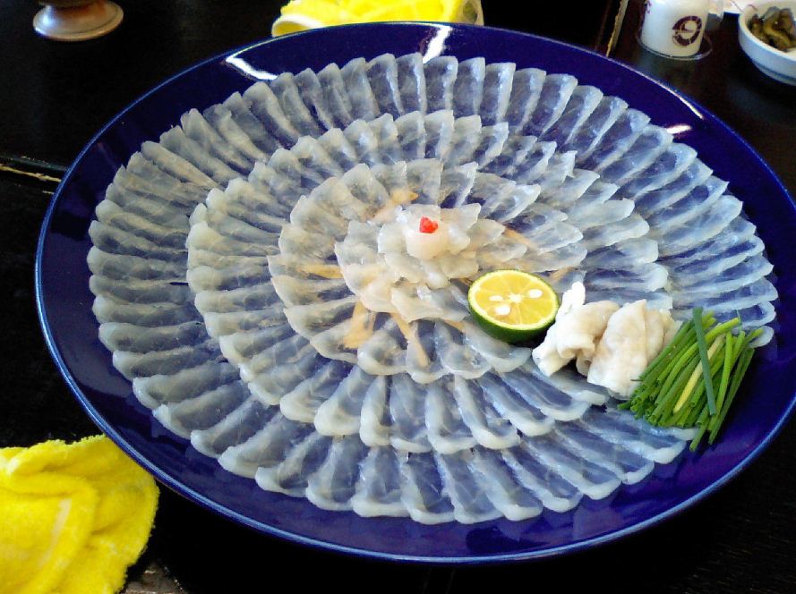 Fugu (pufferfish), Obama City kobe beef kansai region cuisine japan 2