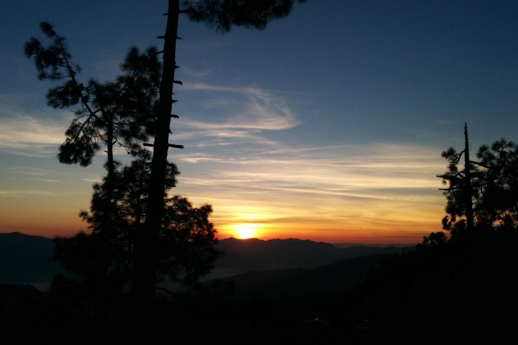 sunrise at almora