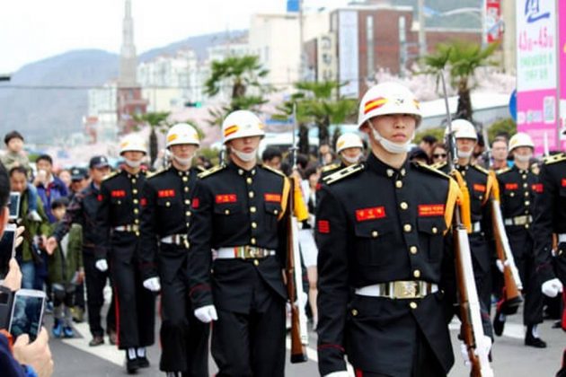 Jinhae Gunhangje Cherry Flower Festival, Busan