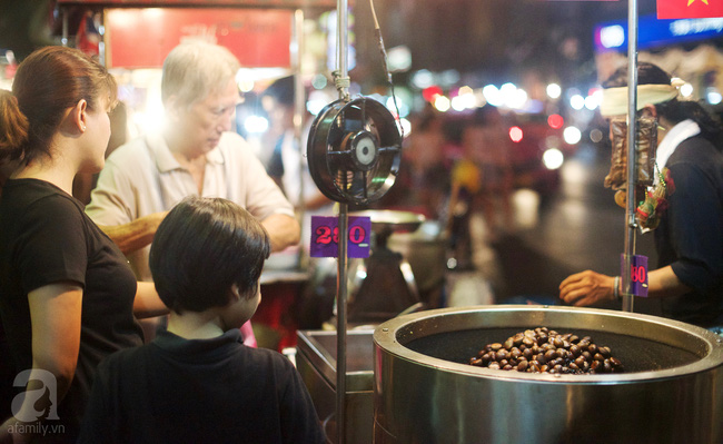 yaowarat street food chinatown bangkok street food- chestnut