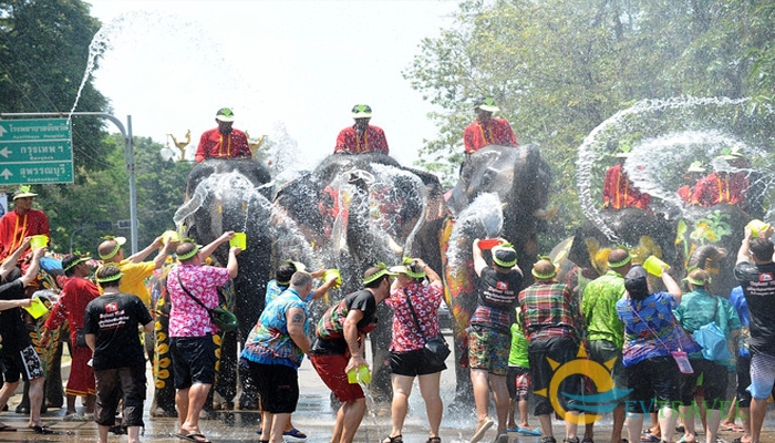 The water festival in Thingyan-Myanmar-the water festivals in Southeast Asian1