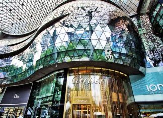 singapore shopphing mall ion orchard