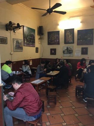 giang cafe hanoi menu