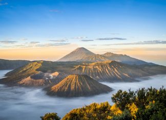 mount bromo java indonesia