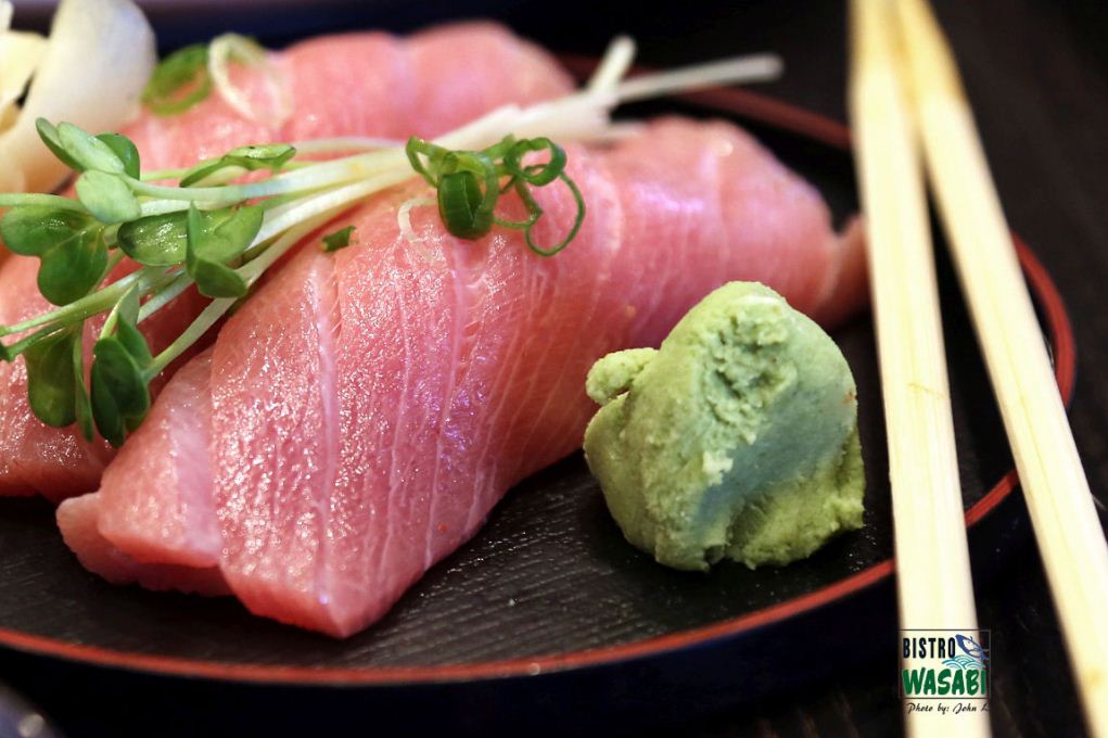 wasabi sashimi