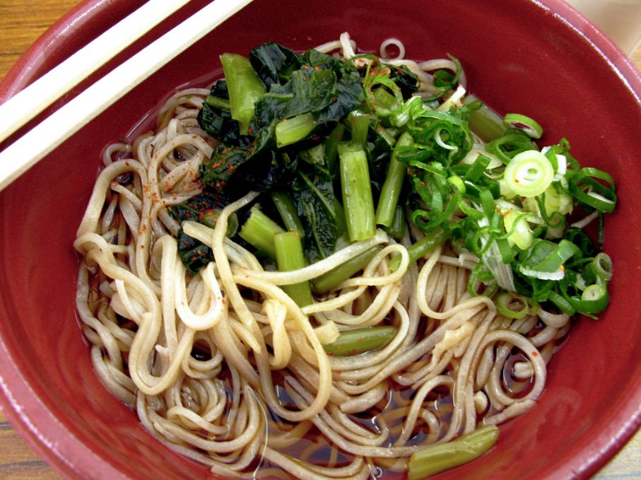 wasabi soba noodles
