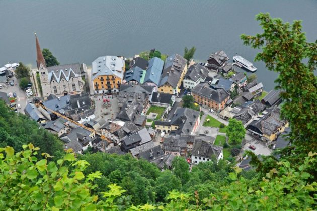 hallstatt view from above