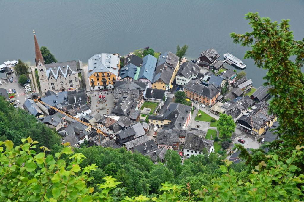 hallstatt view from above