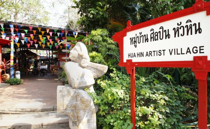 check in hua hin art village baan sillapin artists village hua hin artist village 63