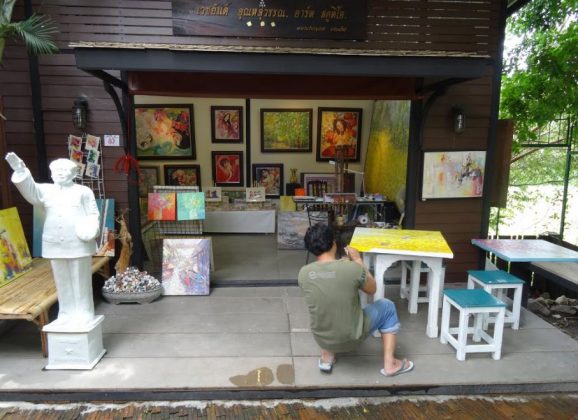 check in hua hin art village baan sillapin artists village hua hin artist village 64