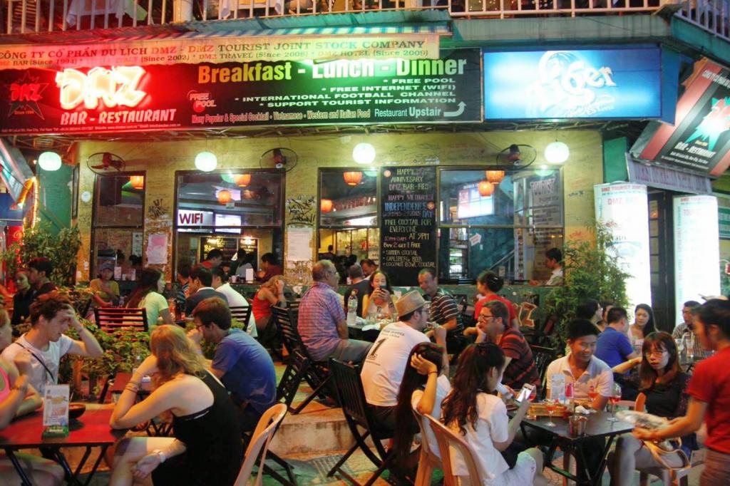 Pham Ngu Lao west street things to do in Hue Viet Nam