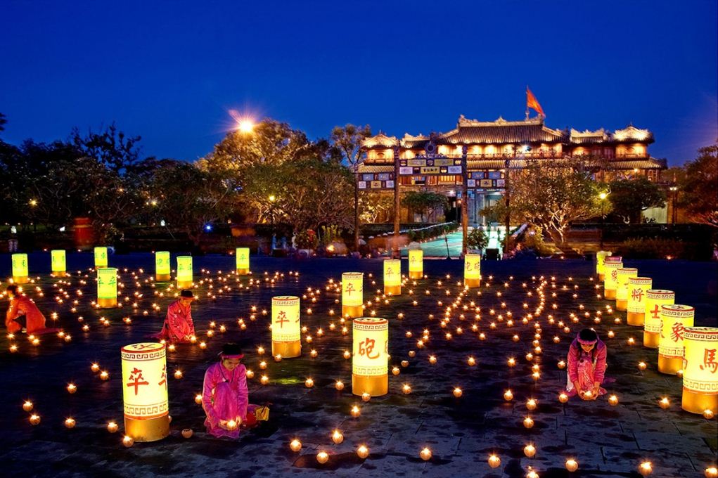 hue citadel hue at night