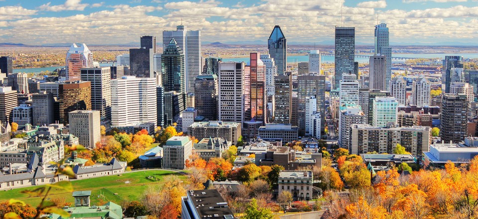 Autumn Colors in Montreal City