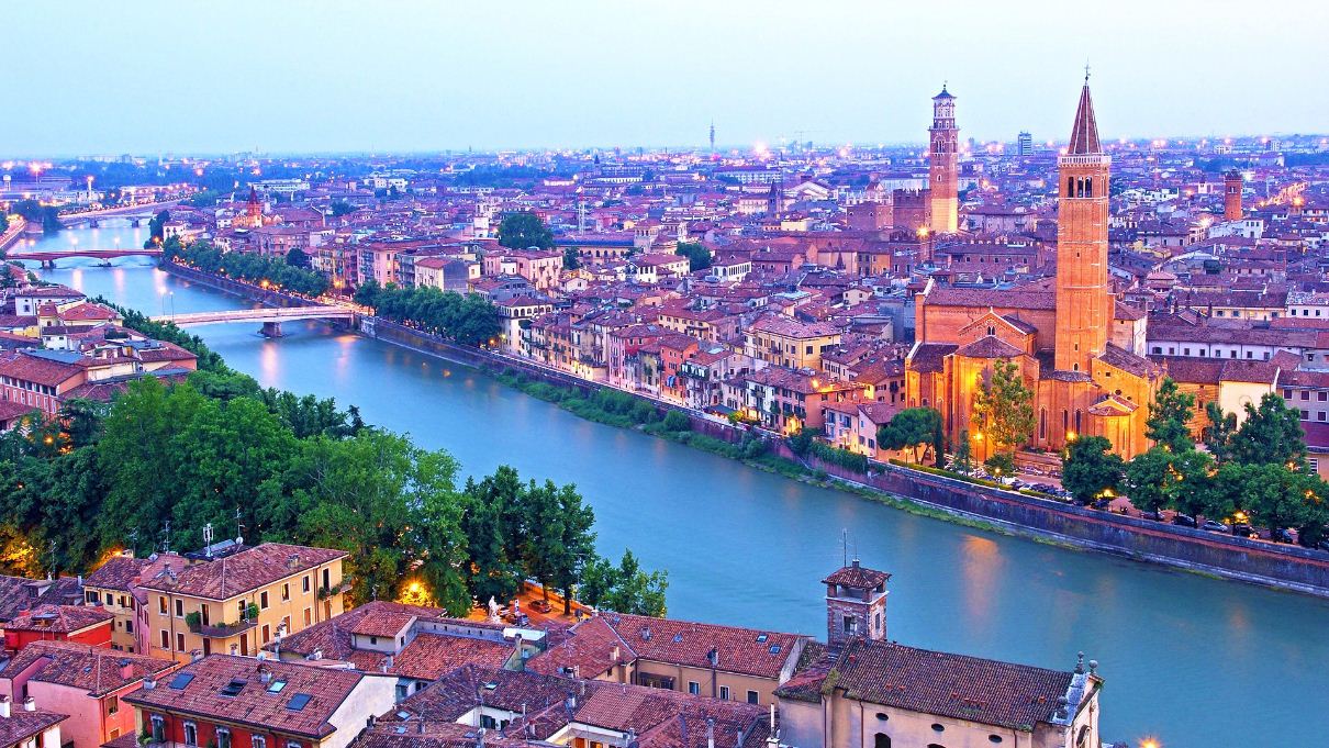 Verona is one of the best honeymoon destinations on a budget in the world