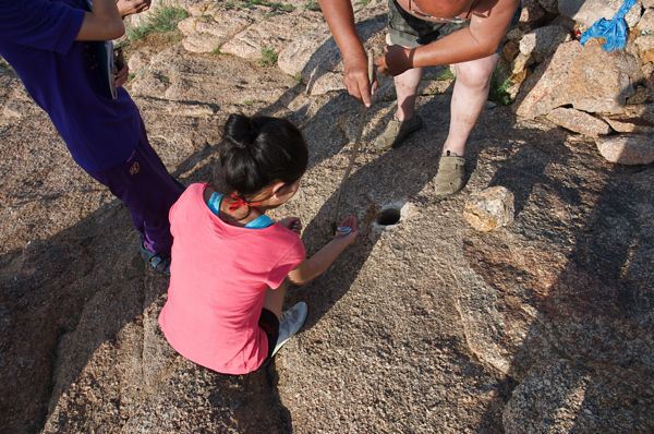 Holy water well