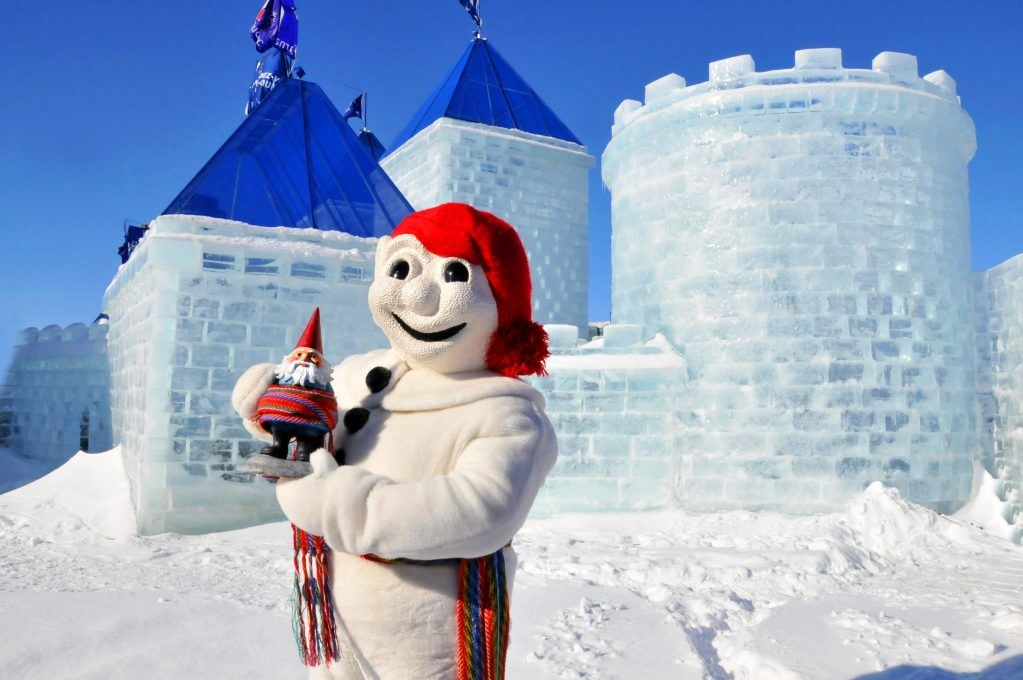Bonhomme is the 7-feet tall snowman who is the mascot, official spokesperson, and star of the Quebec Winter 'Carnaval'.