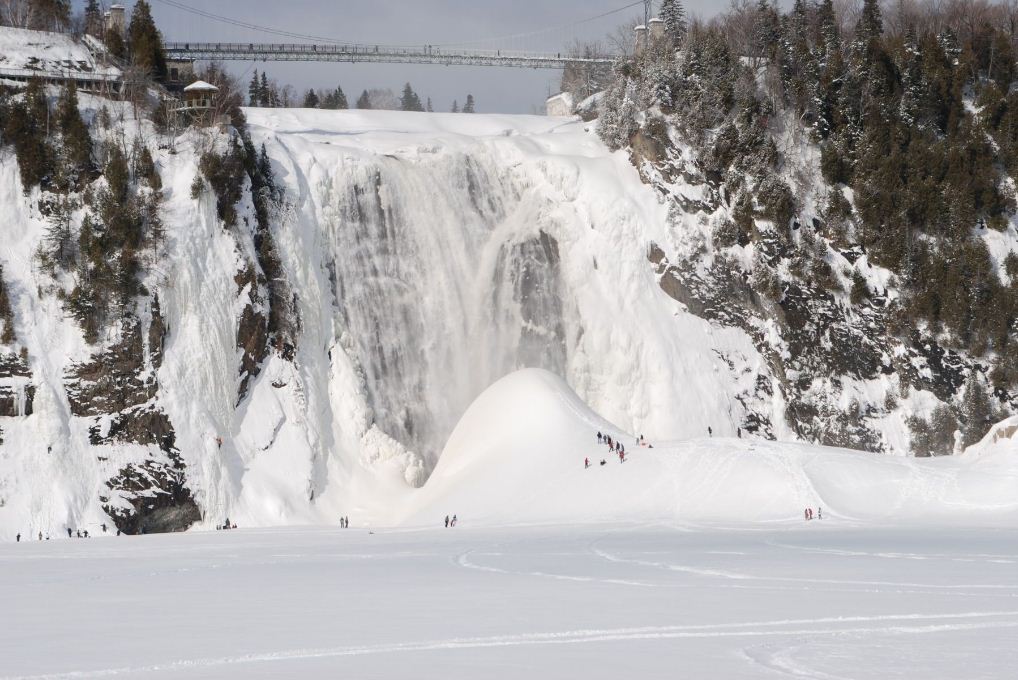 Montmorency Falls outside Quebec City