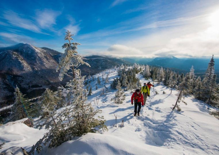 skiing Mont Sainte Anne, Quebec 2
