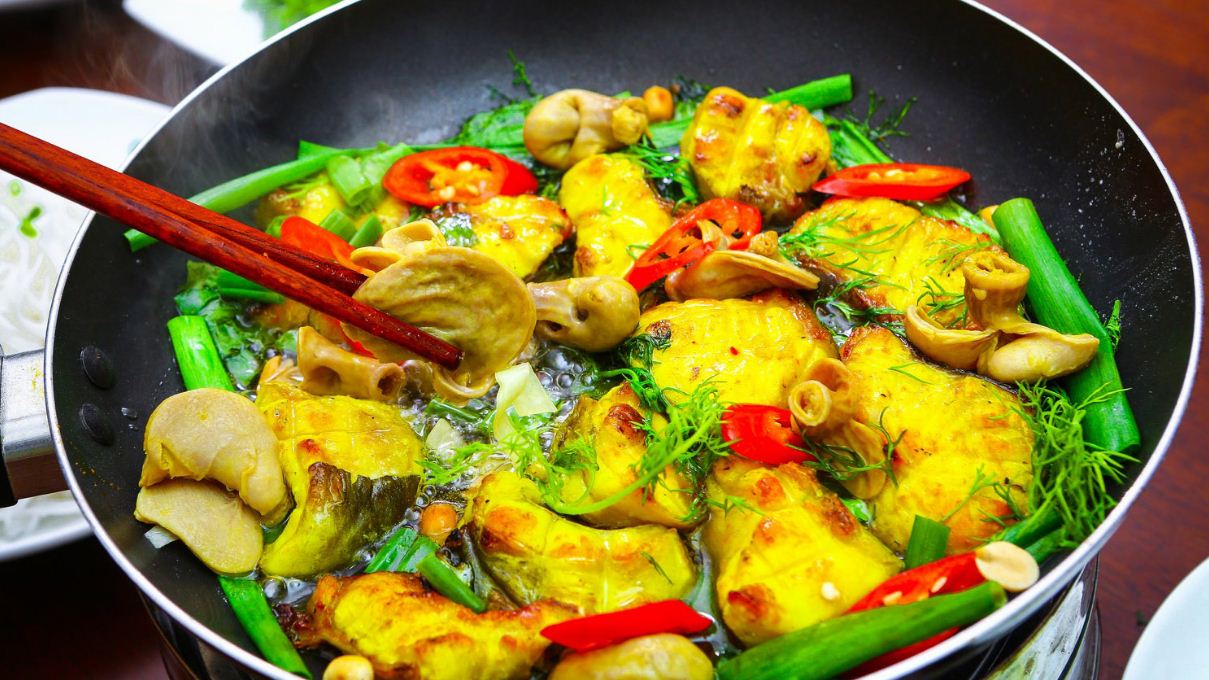 cha ca la vong la vong hanoi la vong fish ball hanoi recipe (1)