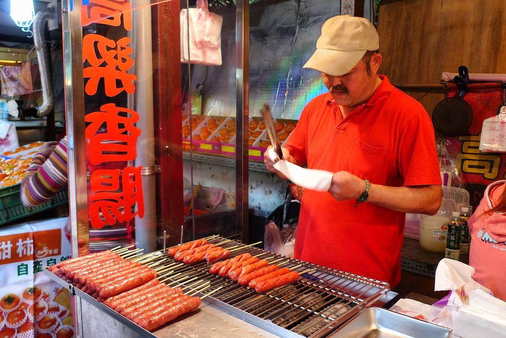 street food Neiwan Old Street taiwan lei cha tea leicha tea hakka people (8)