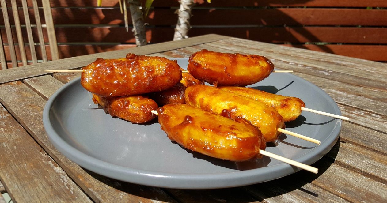 Ginanggang, Pinoy dessert