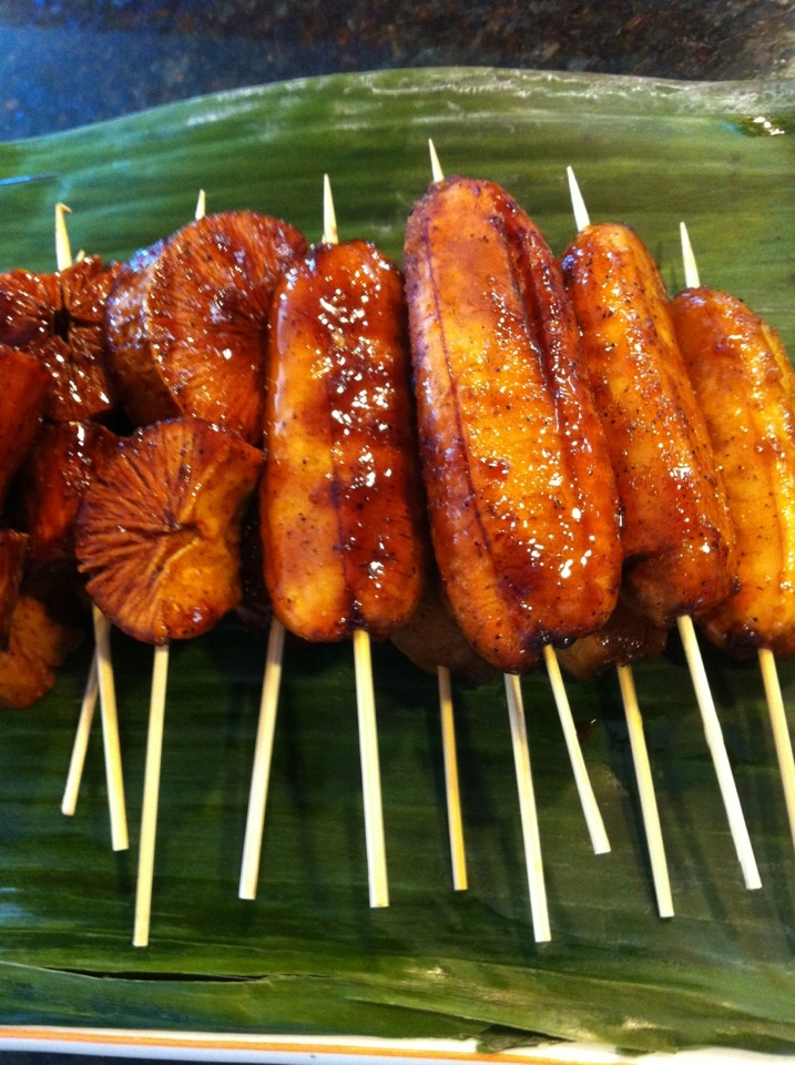BBQ banana, Pinoy dessert