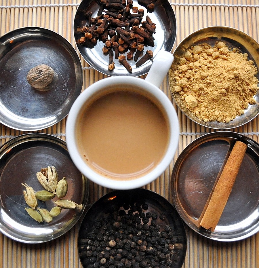 Masala Chai, India. Image of street food around the world blog.