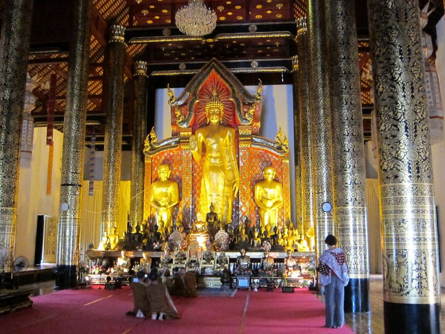 Inside Wat Chedi Luang