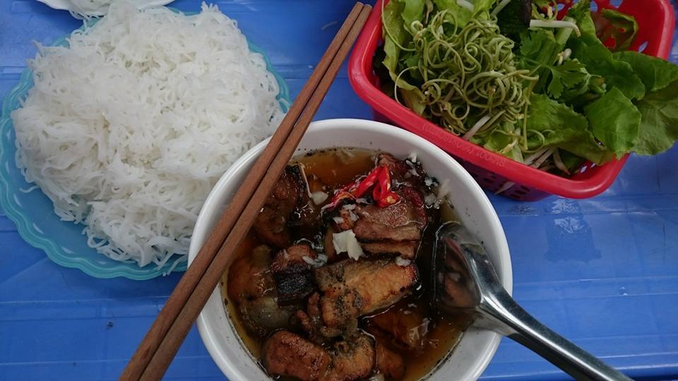 cua dong-kebab rice noodle-bun cha-best kebab rice noodle in ha noi
