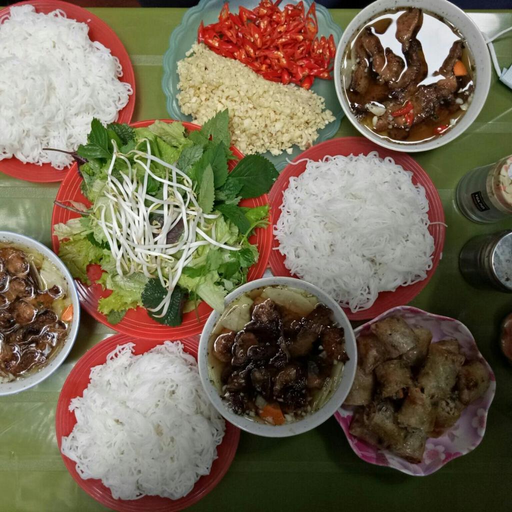 hang quat-kebab rice noodle-bun cha-best kebab rice noodle in ha noi