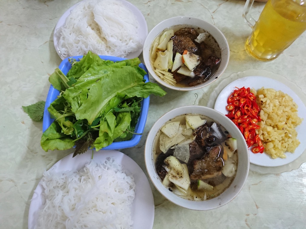 Bun Cha Hanoi sinh tu-kebab rice noodle-bun cha-sinh tu-best kebab rice noodle in ha noi5