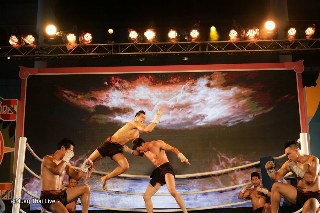 Muay Thai live show. One of the best live shows in Bangkok.