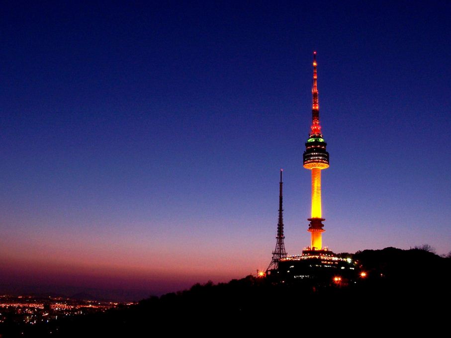 n seoul tower south korea