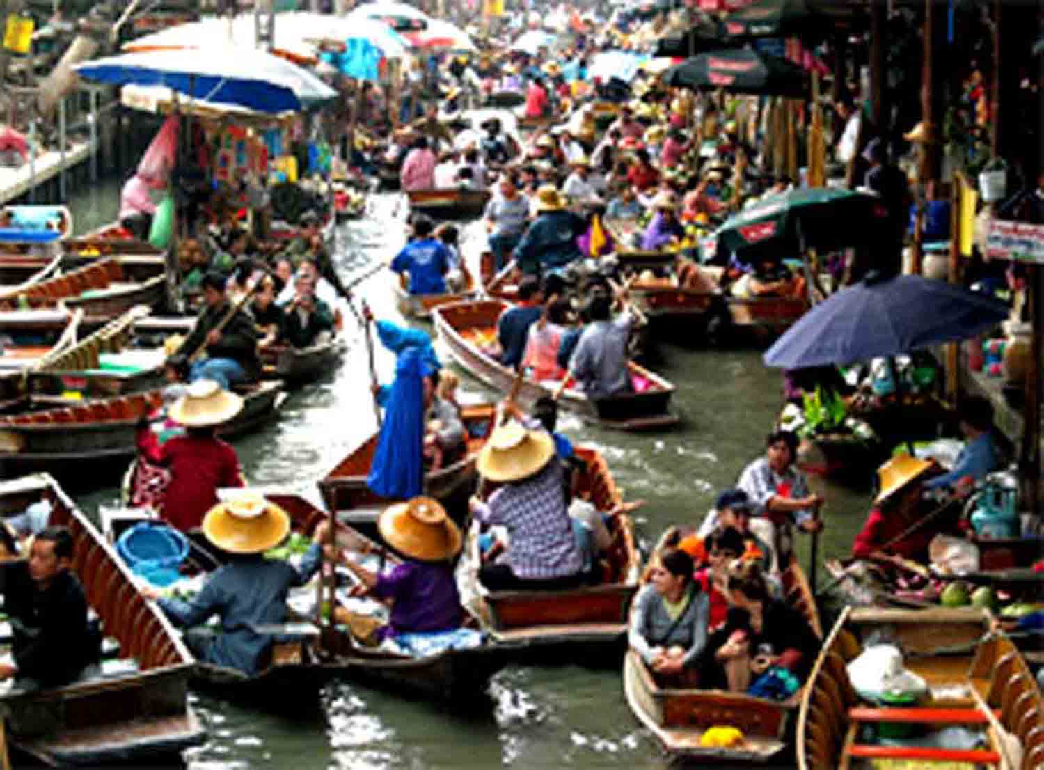 Damnoen Saduak Floating Market
