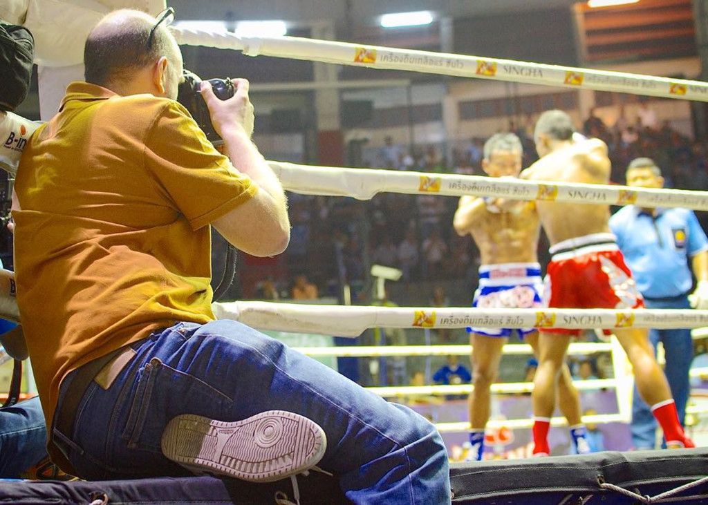 Muay Thai match,Bangkok