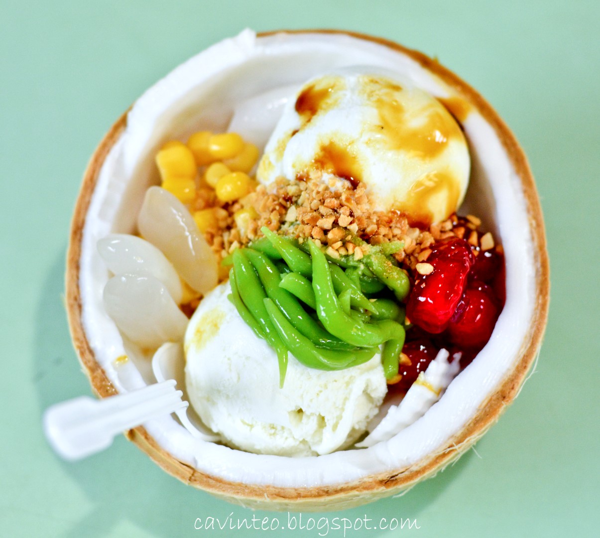 coconut ice cream,Bangkok