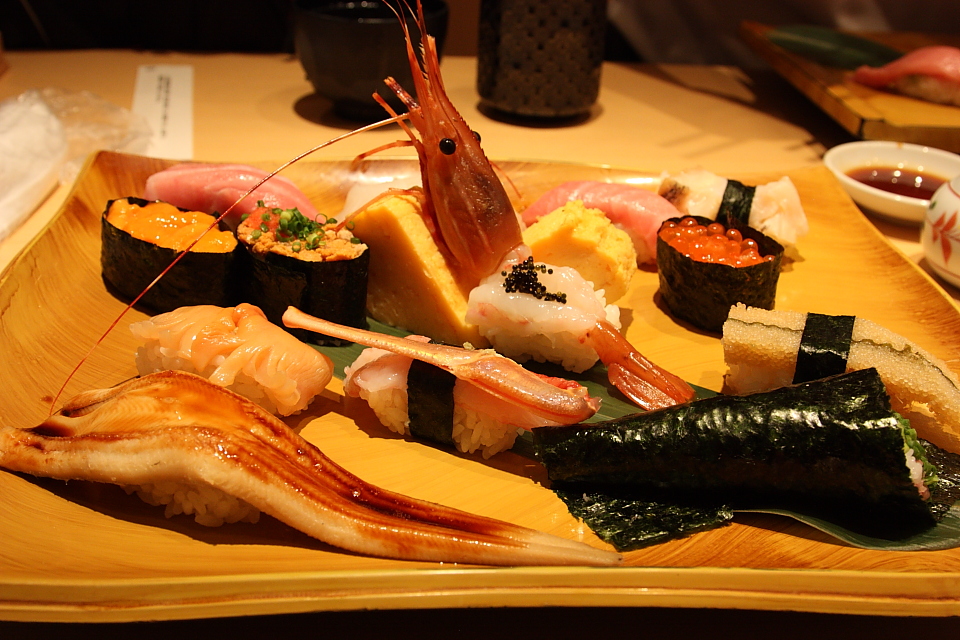 sushi shop, Tokyo