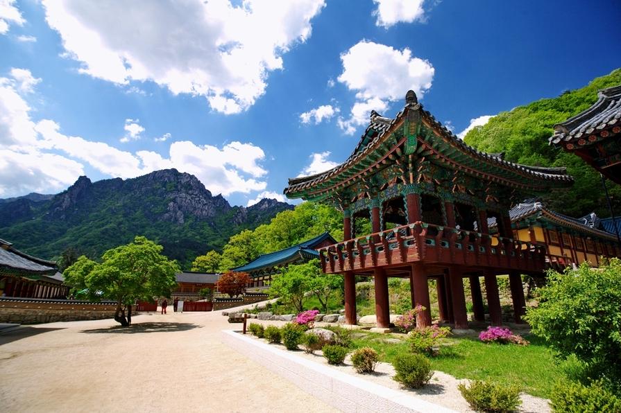 Naksan temple, Korea