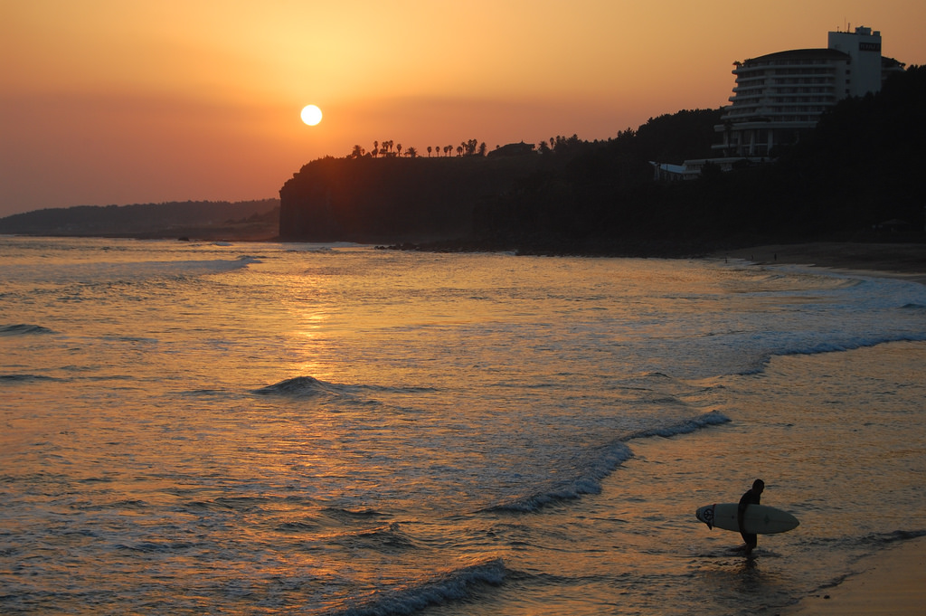 Jungmun Beach, Korea1