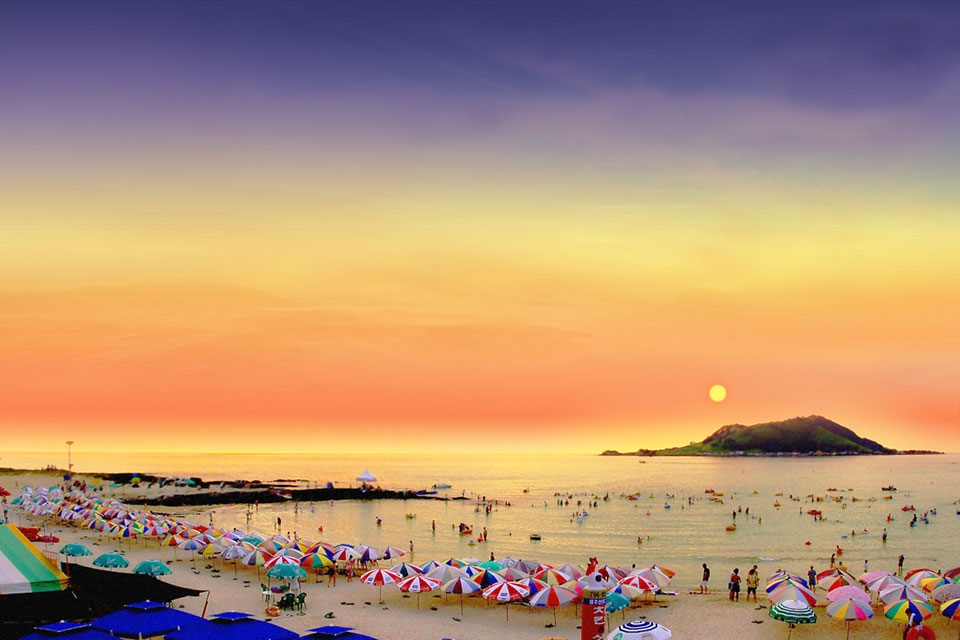 Hyeopjae Beach , Korea