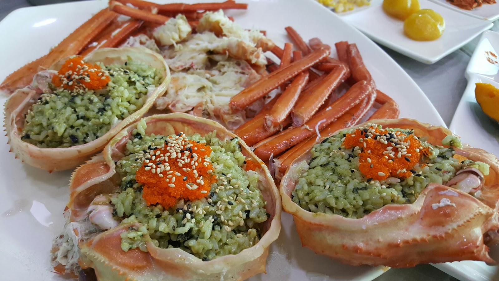 Seafood in sockcho beach